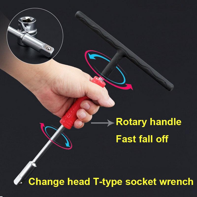 UNeefull 1/4" 3/8" 1/2" T-Type Socket Wrench Extension Rod Drive Impact Socket Sliding Extension Bar High Quality Hand Tools
UNeefull 1/4" 3/8" 1/2" T-Type Socket Wrench Extension Rod Drive Impact Socket Sliding Extension Bar High Quality Hand Tools