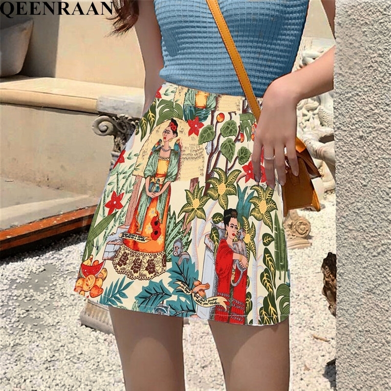 Summer Women Skirt Fashion Bodycon Mini Skirt Female Character Print Skirts Faldas Mujer Jupe Femme Womens Clothing Y200326, Black
Summer Women Skirt Fashion Bodycon Mini Skirt Female Character Print Skirts Faldas Mujer Jupe Femme Womens Clothing Y200326, Black