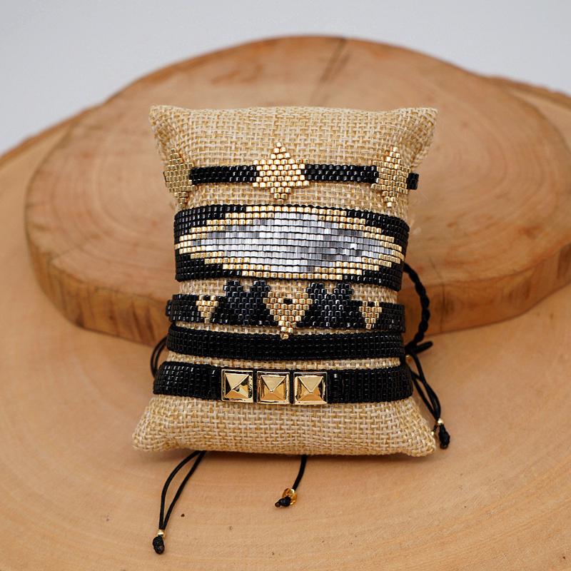 Go2boho MIYUKI 3D Heart Bracelet Black Star Jewelry Rivet Pulseras Mujer Moda 2020 Classic Bracelets Women Handmade Beads
Go2boho MIYUKI 3D Heart Bracelet Black Star Jewelry Rivet Pulseras Mujer Moda 2020 Classic Bracelets Women Handmade Beads