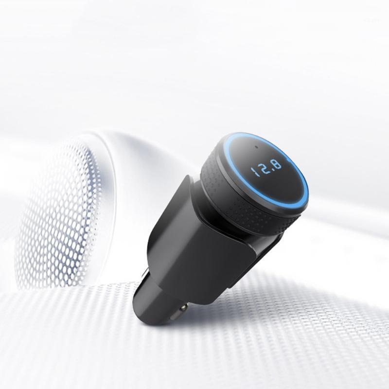 Car MP3 Player FM Transmitter TF Card AUX Music Vehicle Smart Charger Voltage Monitor Vehicle Mounted T18 Car Bluetooth Receiver1
Car MP3 Player FM Transmitter TF Card AUX Music Vehicle Smart Charger Voltage Monitor Vehicle Mounted T18 Car Bluetooth Receiver1