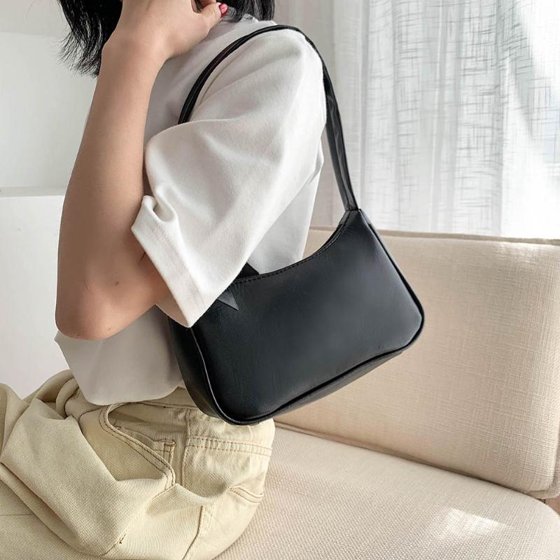 Evening Bags Soft PU Leather Women Underarm Bag Retro Solid Color Ladies Zipper Handbags Fashion Design Small Shoulder 2022
Evening Bags Soft PU Leather Women Underarm Bag Retro Solid Color Ladies Zipper Handbags Fashion Design Small Shoulder 2022