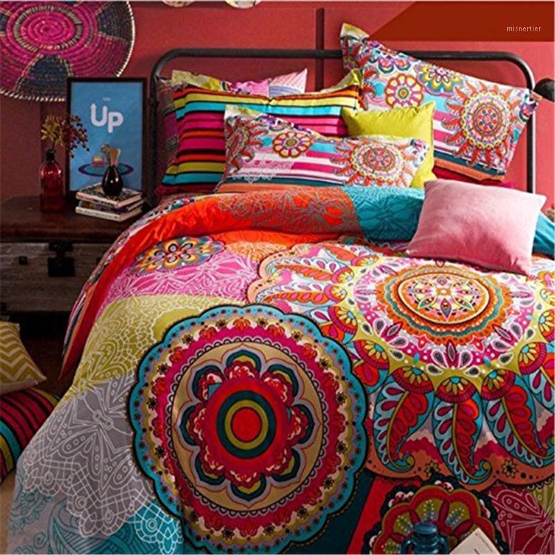 FADBoho Style Bedding Sets Boho Duvet Cover Set Bohemian Bedding Set Size 4Pcs Cotton Bed Flat Sheet Bedclothes1, Red
FADBoho Style Bedding Sets Boho Duvet Cover Set Bohemian Bedding Set Size 4Pcs Cotton Bed Flat Sheet Bedclothes1, Red