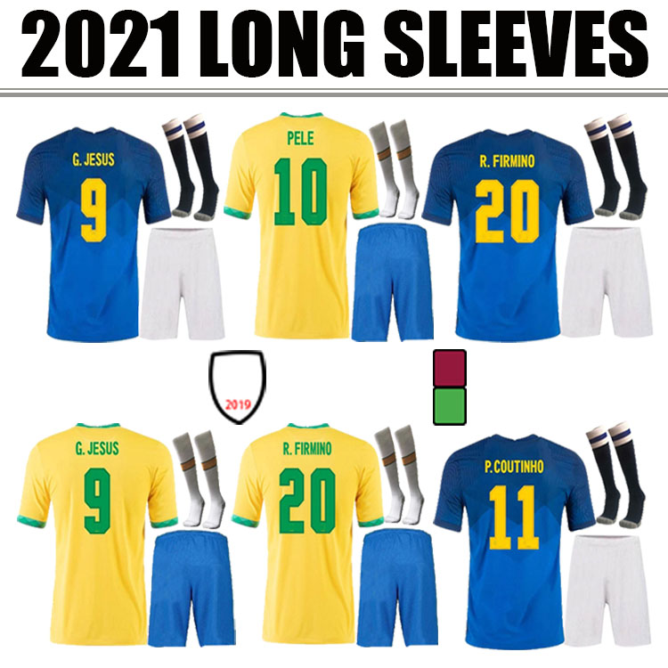 new Richarlison soccer jersey Ederson camiseta de futebol copa america 2020 2021 G.JESUS COUTINHO 20 21 adult+kids kit socks football shirt, Black;yellow
new Richarlison soccer jersey Ederson camiseta de futebol copa america 2020 2021 G.JESUS COUTINHO 20 21 adult+kids kit socks football shirt, Black;yellow