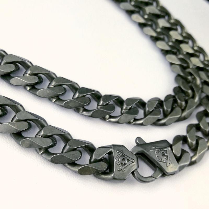 Chains N396 Retro Necklace Freemasonry Masonic Mason Chain Heavy Mens 316L Stainless Steel, Silver
Chains N396 Retro Necklace Freemasonry Masonic Mason Chain Heavy Mens 316L Stainless Steel, Silver