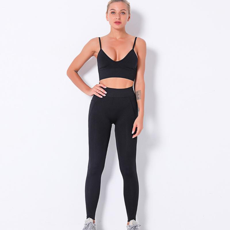 Women Yoga Set Fitness Gym Clothing Workout Bras Push Up Leggings Seamless Sportswear Custom Wholesale1, Dark green top
Women Yoga Set Fitness Gym Clothing Workout Bras Push Up Leggings Seamless Sportswear Custom Wholesale1, Dark green top