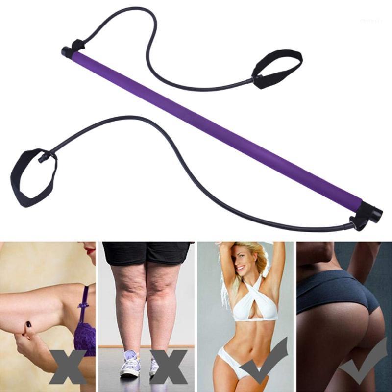 Portable Pilates Bar with Resistance Band Home Gym Yoga Exercise Bar with Foot Loop THJ991, Pink
Portable Pilates Bar with Resistance Band Home Gym Yoga Exercise Bar with Foot Loop THJ991, Pink