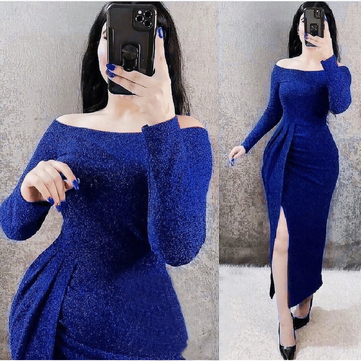 Burgundy Evening Dresses Dubai Arabic Bling Bling Gold Sequins Prom Gowns Long Sleeves Mermaid Party Dress
