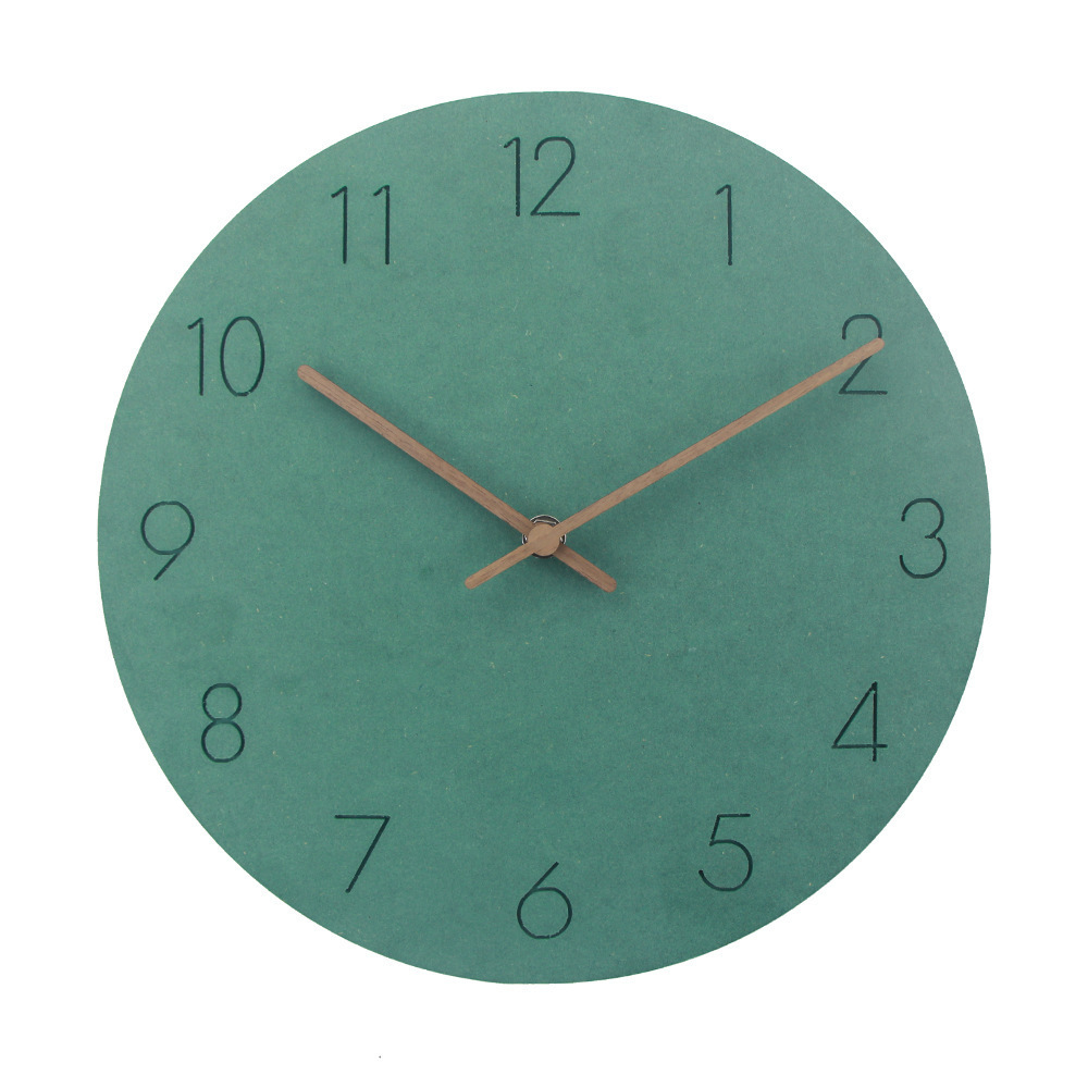 Nordic Wood Wall Clock Living Room Silent Quartz Kitchen Clock Modern Big Clocks Wall Home Decor Relogio De Parede Gift FZ997 LJ201204