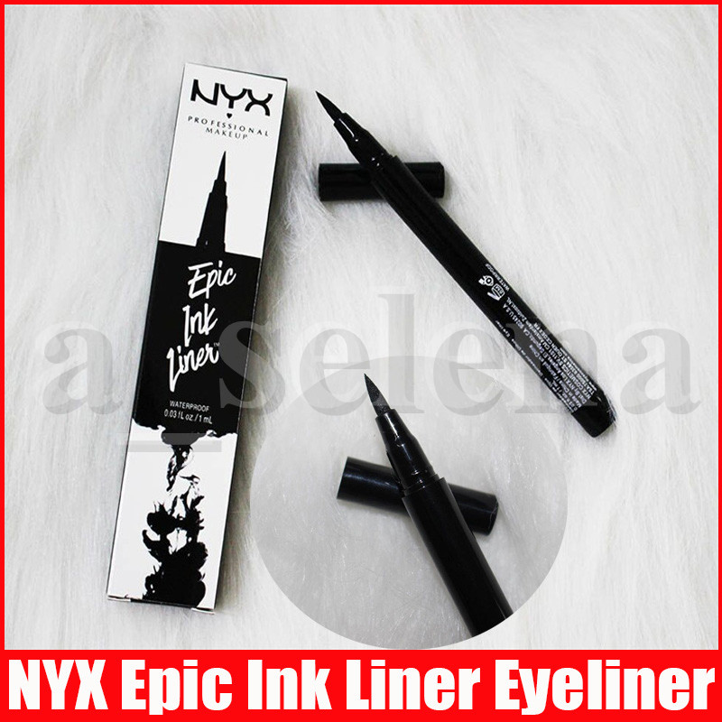 NYX Epic Ink Liner Black Eyeliner Pencil Headed Makeup Liquid Black Color Eye Liner Waterproof Cosmetics Long Lasting Liner
NYX Epic Ink Liner Black Eyeliner Pencil Headed Makeup Liquid Black Color Eye Liner Waterproof Cosmetics Long Lasting Liner