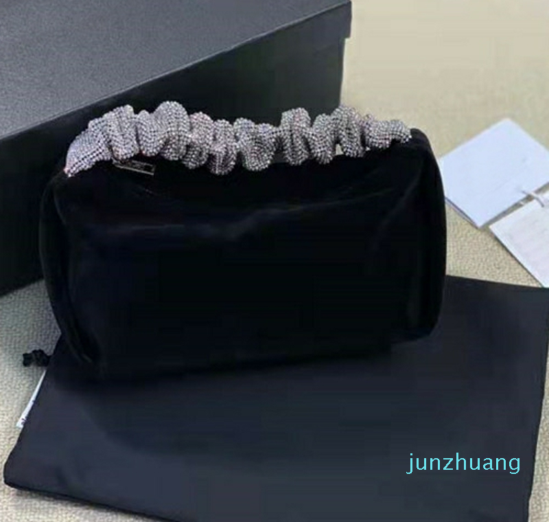 Designer- Velvet diamond handle bags women Rhinestone clutch bag banquet handbags party purse wedding wallets
Designer- Velvet diamond handle bags women Rhinestone clutch bag banquet handbags party purse wedding wallets