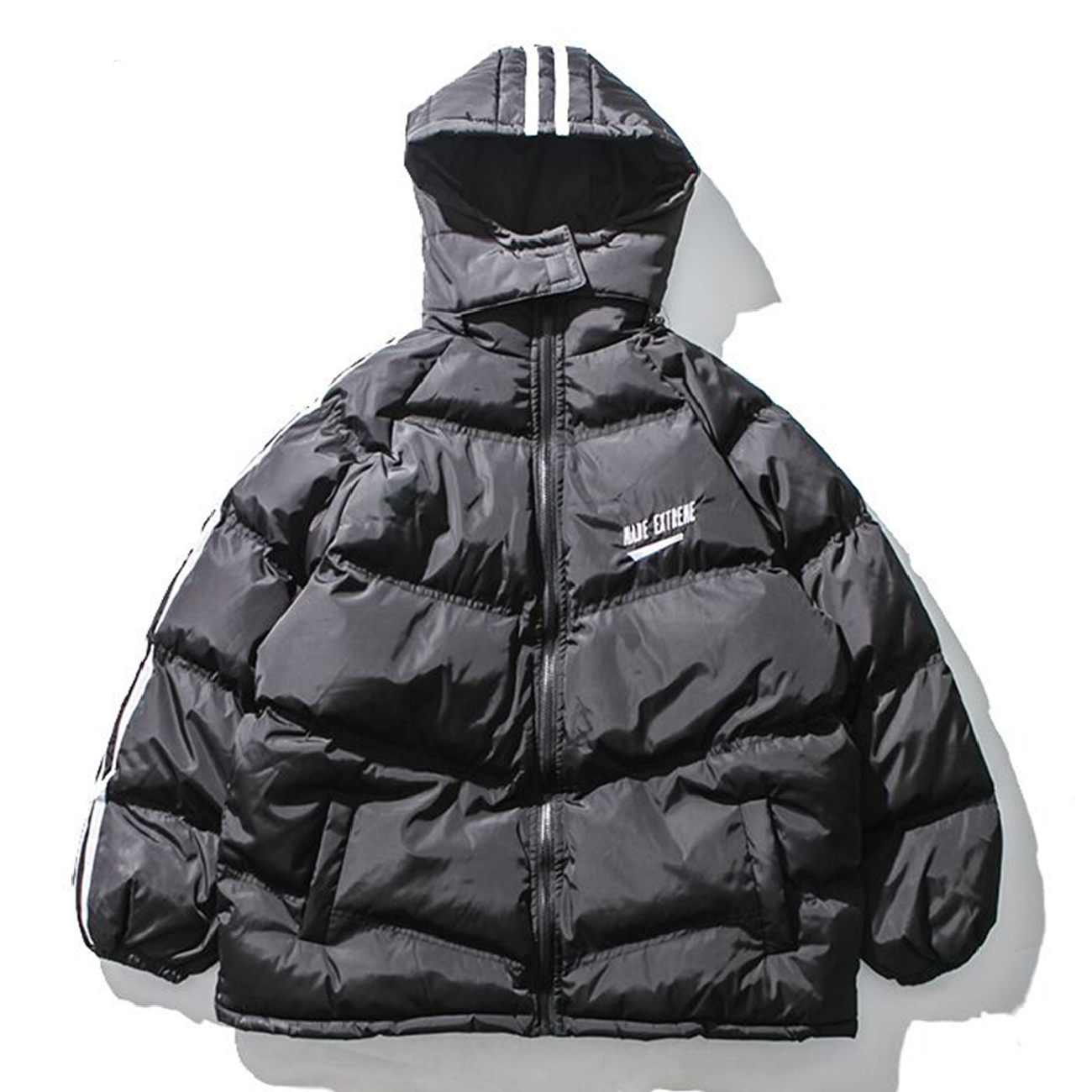 2021 New Winter Hooded Padded Coat Hip Hop Thick Parka Streetwear Harajuku Punk Rock Jacket Warm Outwear Black Ztvn
2021 New Winter Hooded Padded Coat Hip Hop Thick Parka Streetwear Harajuku Punk Rock Jacket Warm Outwear Black Ztvn