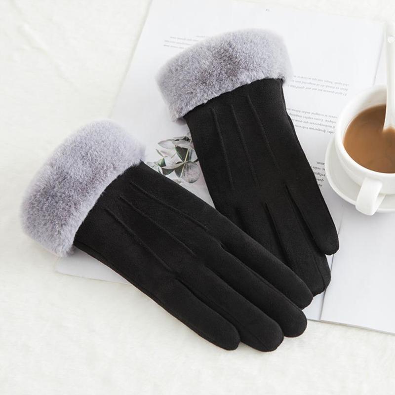 Five Fingers Gloves Warm Winter Ladies Full Finger Genuine Leather Men Mitten Fur Real Cashmere For Women T1C0
Five Fingers Gloves Warm Winter Ladies Full Finger Genuine Leather Men Mitten Fur Real Cashmere For Women T1C0