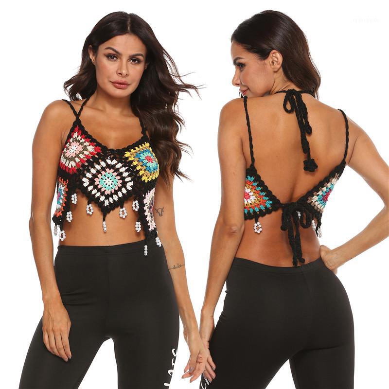 2020 Bikini Top Crochet Women Boho Beach Cropped Top Bralette Halter Knitted Swimsuit Cover Up Brazilian Beading Tassel Bathing1
2020 Bikini Top Crochet Women Boho Beach Cropped Top Bralette Halter Knitted Swimsuit Cover Up Brazilian Beading Tassel Bathing1