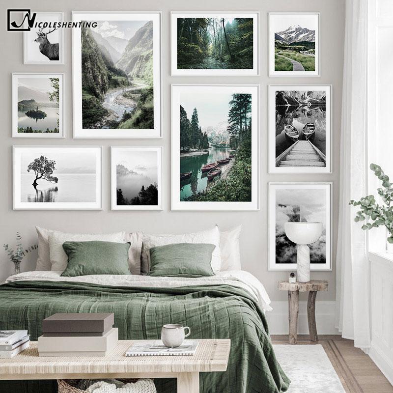 Scandinavian Black White Nature Landscape Poster Nordic Boat Lake Mountain Print Canvas Wall Art Painting Photography Picture1
Scandinavian Black White Nature Landscape Poster Nordic Boat Lake Mountain Print Canvas Wall Art Painting Photography Picture1