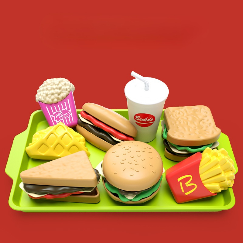 Western Food Kawaii Kitchen Toys Set Mini Hamburger French Fries Cola Simulation Model Detachable Decoration Accessories kids Kids handicrafts
Western Food Kawaii Kitchen Toys Set Mini Hamburger French Fries Cola Simulation Model Detachable Decoration Accessories kids Kids handicrafts