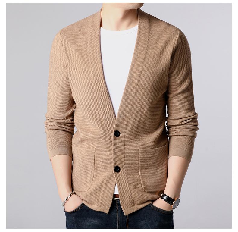 Knitwear men's cardigan jacket trend autumn 2020 new casual Korean V-Neck Sweater men's wear, Byt7722 red
Knitwear men's cardigan jacket trend autumn 2020 new casual Korean V-Neck Sweater men's wear, Byt7722 red