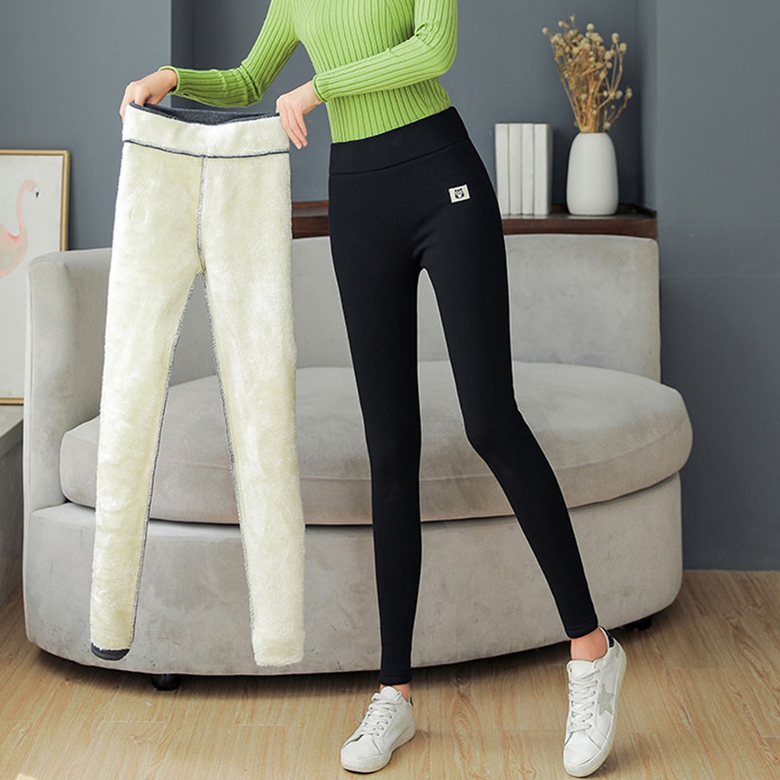 #R40 Plus Velvet Leggings Women Cashmere Woolen Skinny Trouser Leggings Printed Span Ladies High Waist Warm Pants Q1230, Gray
#R40 Plus Velvet Leggings Women Cashmere Woolen Skinny Trouser Leggings Printed Span Ladies High Waist Warm Pants Q1230, Gray