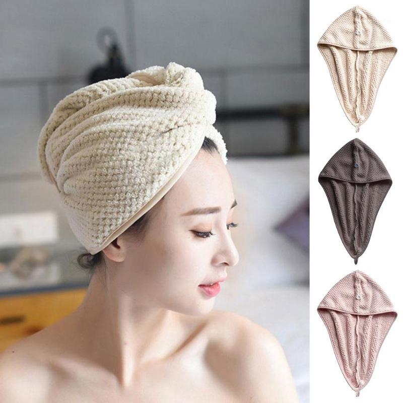 60x40cm Solid Color Lady Shower Cap Bathing Super Water Absorbent Hair Drying Towel Hat1, Pink
60x40cm Solid Color Lady Shower Cap Bathing Super Water Absorbent Hair Drying Towel Hat1, Pink