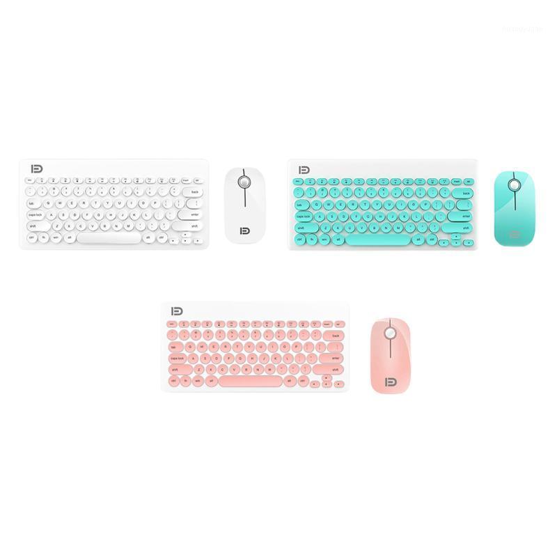 

Wireless Keyboard and Mouse Combo for Windows, 2.4 GHz Wireless with Unifying USB-Receiver, Portable Mouse, Multimedia Keys1