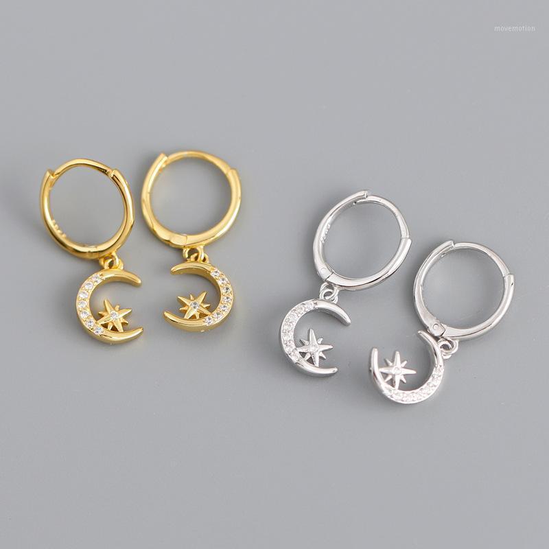 WTLTC 925 Sterling Sliver CZ Star Moon Hoop Earrings for Women Dainty Small Tiny Circle Earrings Dangling Zircon Hoops1
WTLTC 925 Sterling Sliver CZ Star Moon Hoop Earrings for Women Dainty Small Tiny Circle Earrings Dangling Zircon Hoops1