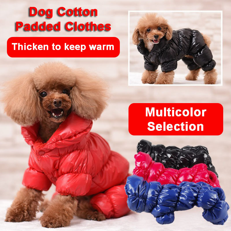 Warm Dog For French Bulldog Pug Chihuahua Yorkies Clothes Winter Pet Puppy Coat Jacket Dogs Pets Clothing Ropa Perro ottie
