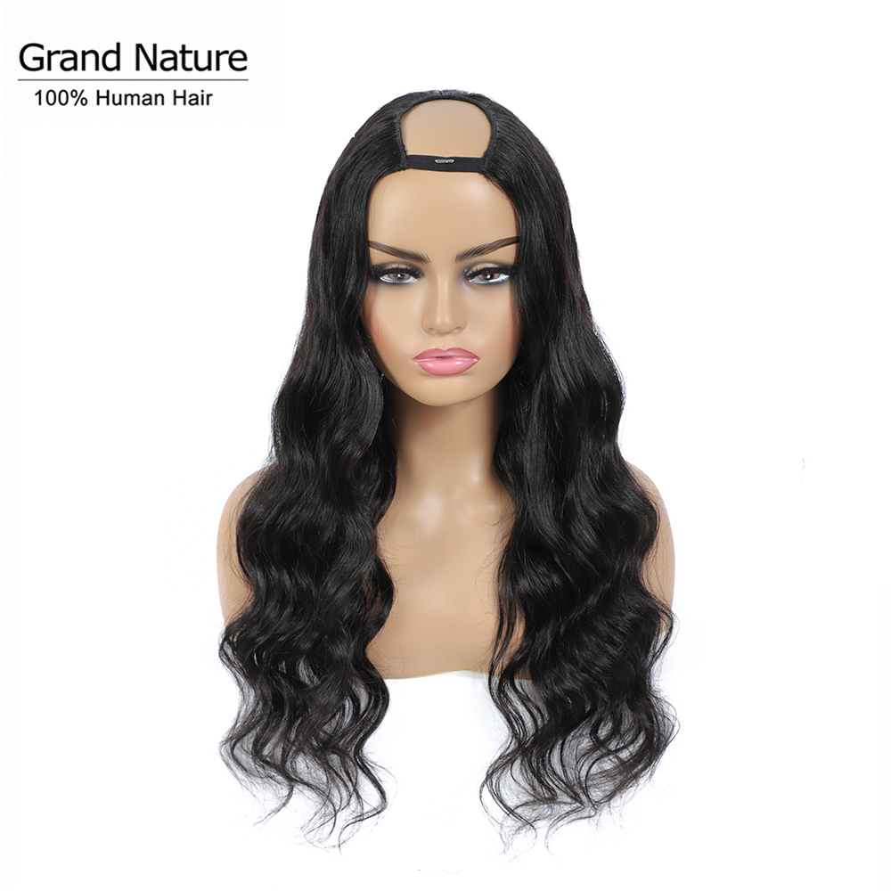 U Part wig Human Hair 180 Density Glueless Brazilian loose Body Wave Human Hair Wigs Can Be Permed Dyed remy natural color, As pic
U Part wig Human Hair 180 Density Glueless Brazilian loose Body Wave Human Hair Wigs Can Be Permed Dyed remy natural color, As pic