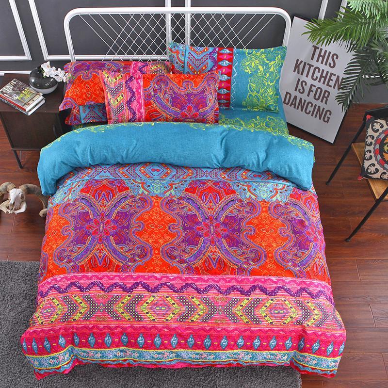 Polyester Fiber Ethnic Style Quilt Cover Pillowcase Mandala Printing Comforter Environmental Protection Textile Bedding Set1, Eu single
Polyester Fiber Ethnic Style Quilt Cover Pillowcase Mandala Printing Comforter Environmental Protection Textile Bedding Set1, Eu single