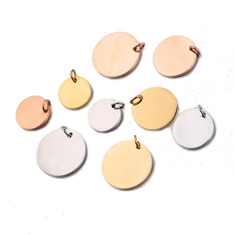 10PCS/lot Stainless Steel Mirror Polished Flat Round Disc Tag Charms Coin Disc Pendant For Necklace Diy Jewelry Accessories Making
10PCS/lot Stainless Steel Mirror Polished Flat Round Disc Tag Charms Coin Disc Pendant For Necklace Diy Jewelry Accessories Making