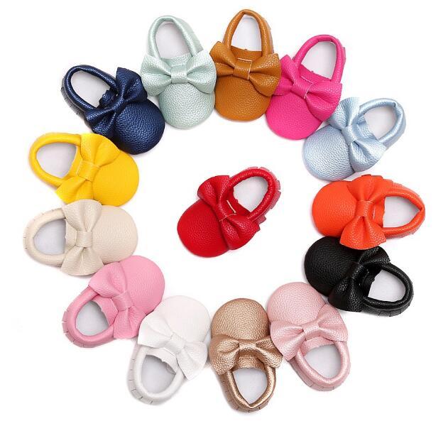 Color PU Leather Big Bow Baby Moccasins Soft Bottom Child Boys Girls First Walkers Fringe Infant Toddler Shoes -24, Pink
Color PU Leather Big Bow Baby Moccasins Soft Bottom Child Boys Girls First Walkers Fringe Infant Toddler Shoes -24, Pink