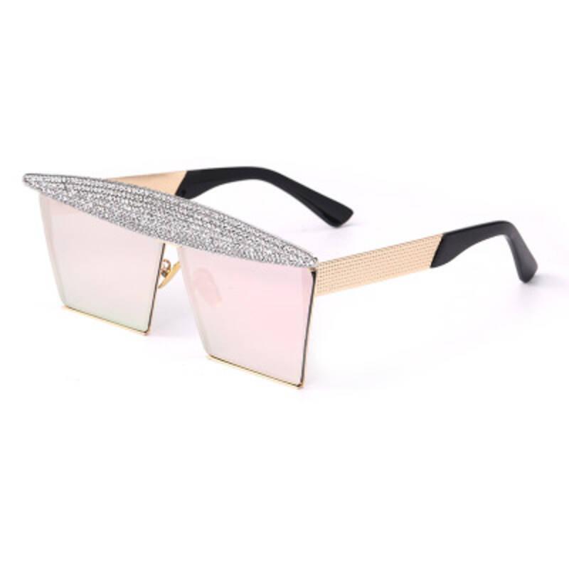 Luxury Rhinstone Square Sunglasses Women 2021 Brand Designer Retro Large Frame Sun Glasses Female Trendy Coloful Shades Eyewears
Luxury Rhinstone Square Sunglasses Women 2021 Brand Designer Retro Large Frame Sun Glasses Female Trendy Coloful Shades Eyewears