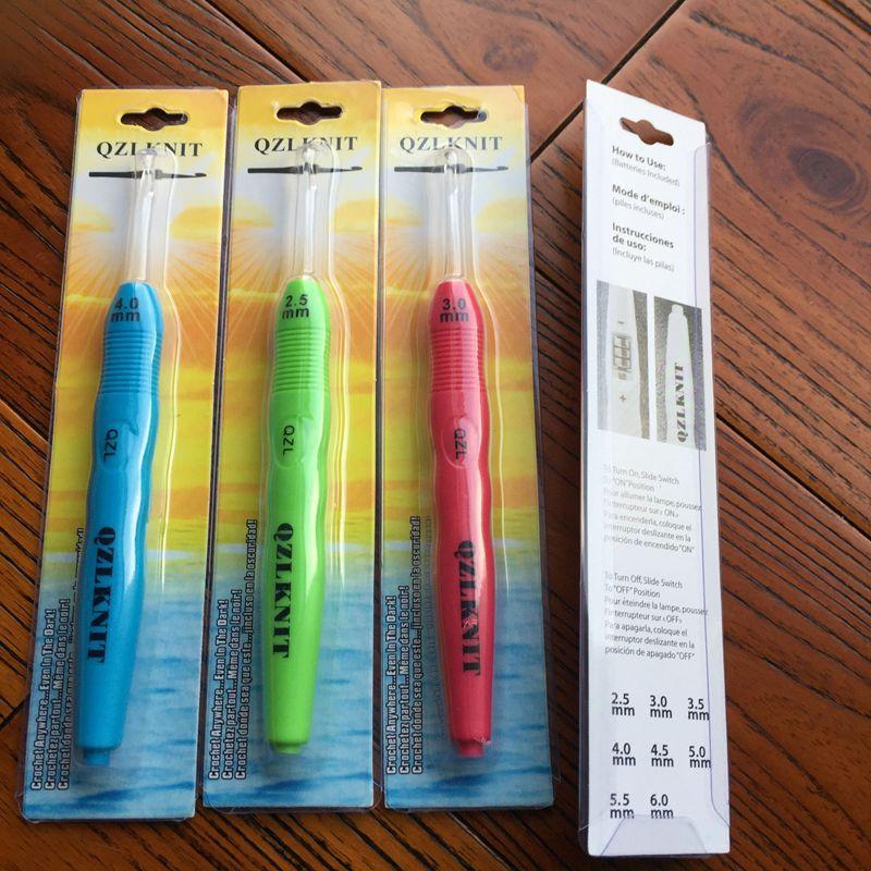 1Pcs Lighted Crochet Hooks LED Crochet Knitting Needles Sewing Tools 2.5-6.5mm Craft Tools Sewing Accessories
1Pcs Lighted Crochet Hooks LED Crochet Knitting Needles Sewing Tools 2.5-6.5mm Craft Tools Sewing Accessories