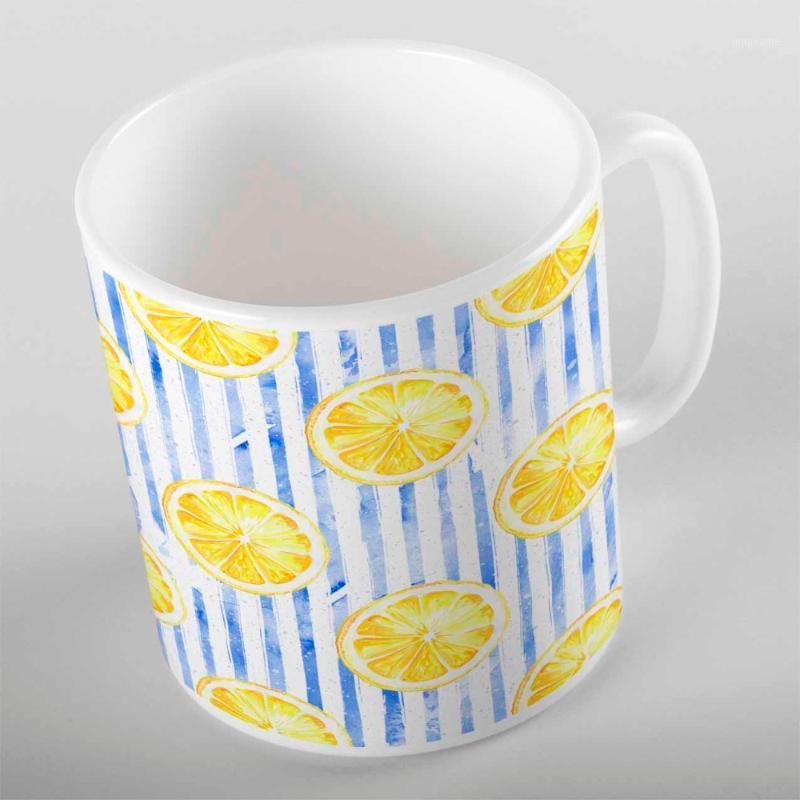 Else Tropical Watercolor Blue Lines Yellow Slice of Lemons 3d Print Gift Ceramic Drinking Water Bear Coffee Cup Mug Kitchen1, As pic
Else Tropical Watercolor Blue Lines Yellow Slice of Lemons 3d Print Gift Ceramic Drinking Water Bear Coffee Cup Mug Kitchen1, As pic