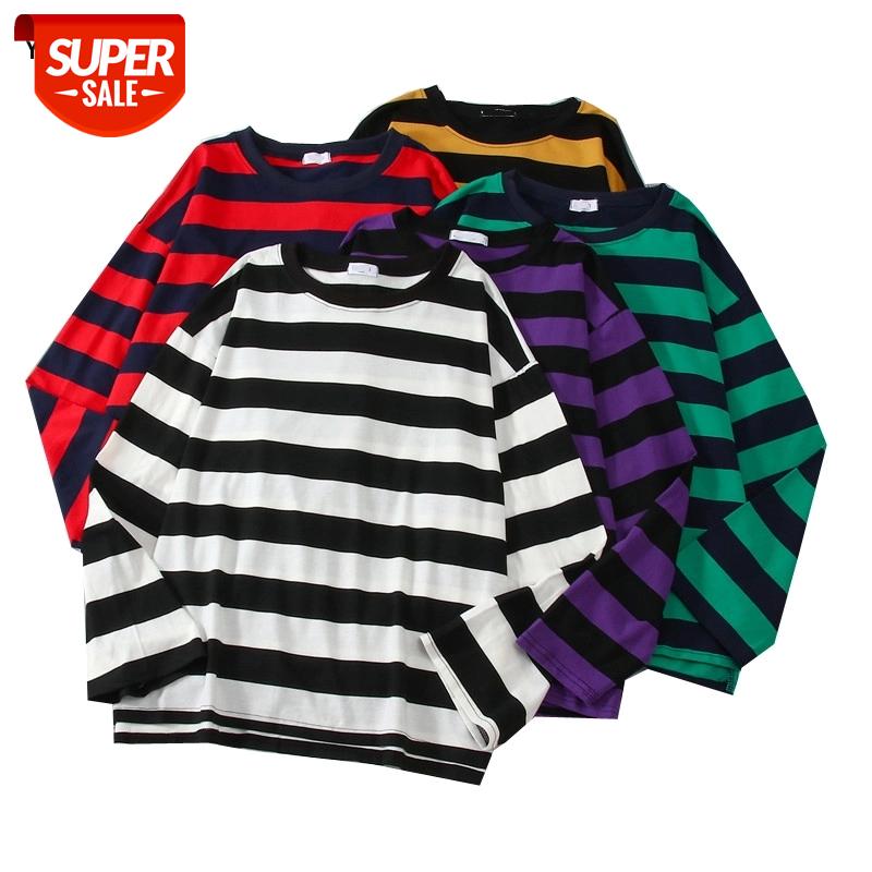 Spring Fall Women Tshirts Oversize Stripe T Shirt Harajuku Long Sleeve Female T-shirts O-neck Casual Ladies Tshirt Baisc Tops #No7d, White
Spring Fall Women Tshirts Oversize Stripe T Shirt Harajuku Long Sleeve Female T-shirts O-neck Casual Ladies Tshirt Baisc Tops #No7d, White