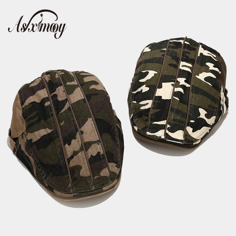 Adjustable Camouflage Beret Caps Men Outdoor Autumn Winter Sun Bone Brim Hats Womens Mens Herringbone Flat Berets Cap Hat Female1, Black
Adjustable Camouflage Beret Caps Men Outdoor Autumn Winter Sun Bone Brim Hats Womens Mens Herringbone Flat Berets Cap Hat Female1, Black