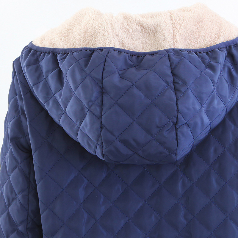 IEMUH Winter Down Parka Warm Long Cotton padded Jacket Female Coat Loose Plus Size 3XL Winter Jacket Women Stand Collar Outwear 201019
