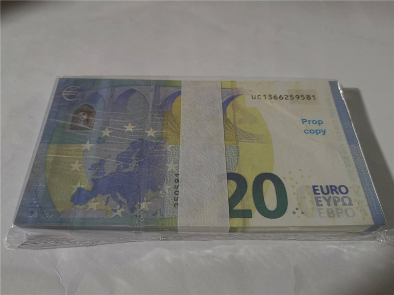 Simulation 20 Euro counterfeit banknote toys film and television shooting props exercise banknote game token 100 pieces A20
Simulation 20 Euro counterfeit banknote toys film and television shooting props exercise banknote game token 100 pieces A20
