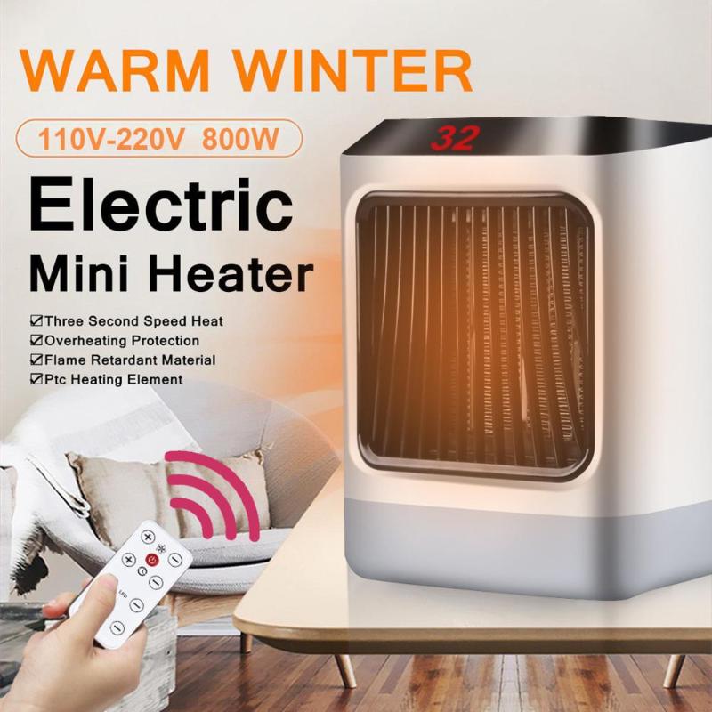 Fan Heater For Home 800w Mini Electric Heater Heating Electric Warm Air Fan Office Room Heaters Handy Air Warmer
Fan Heater For Home 800w Mini Electric Heater Heating Electric Warm Air Fan Office Room Heaters Handy Air Warmer