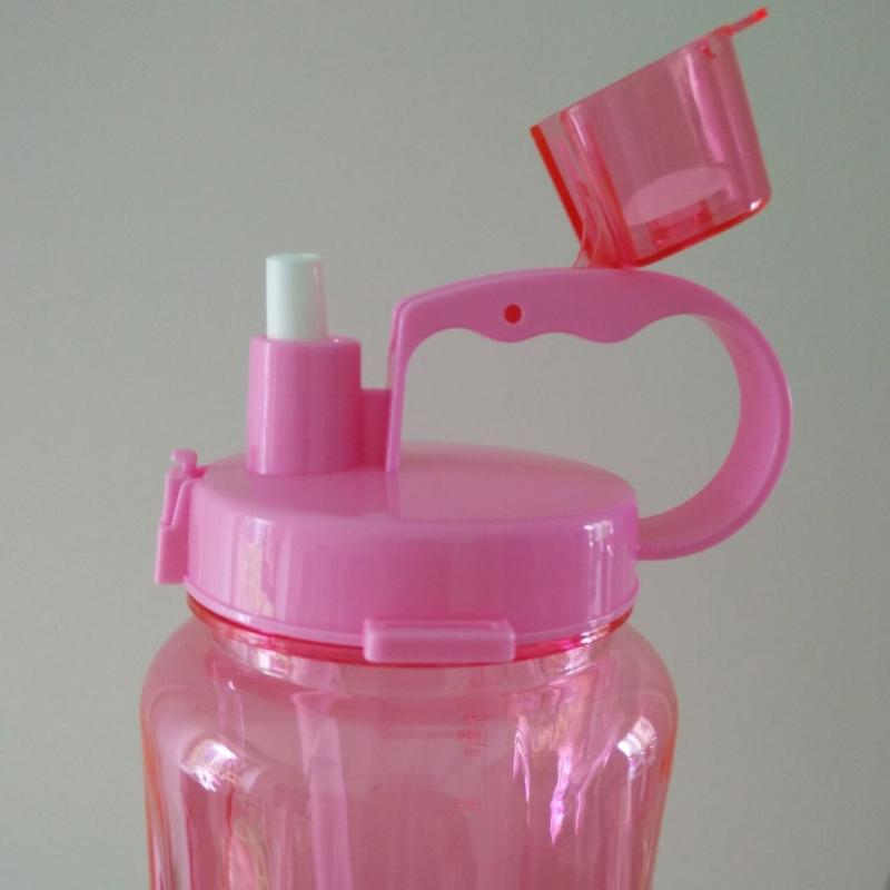 2000ML 64oz Eco-Friendly Plastic Water Bottle in stock items adults handgrip Space Sports climbing Hiking herbalife Bottle