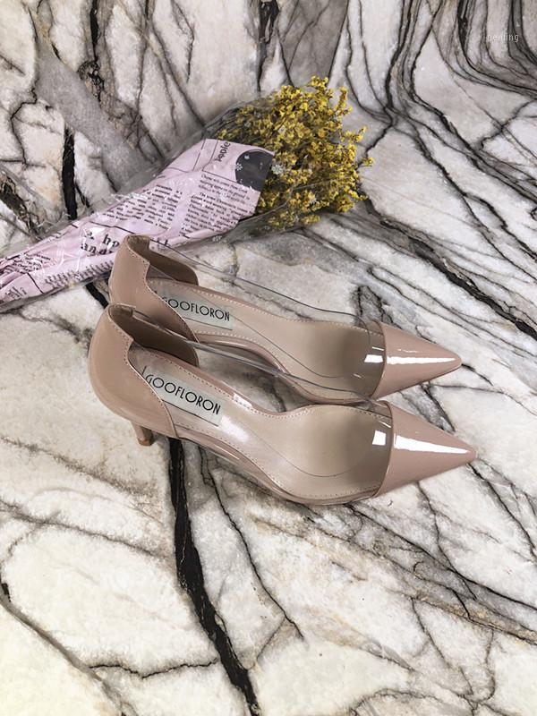 2021 women female lady patent leather patchworked PVC high heel shoes pumps1, Khaki
2021 women female lady patent leather patchworked PVC high heel shoes pumps1, Khaki