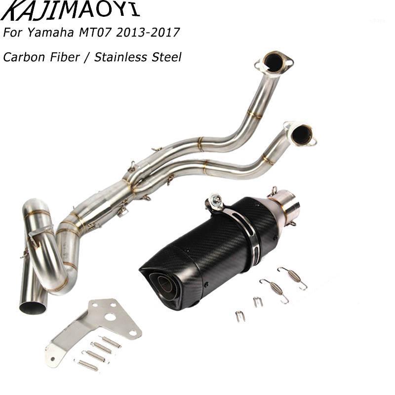 KAJIMAOYI Slip On For MT07 FZ-07 2013-2020 Motorcycle Exhaust Escape Full System Modified Front Middle Link Pipe Muffler1
KAJIMAOYI Slip On For MT07 FZ-07 2013-2020 Motorcycle Exhaust Escape Full System Modified Front Middle Link Pipe Muffler1