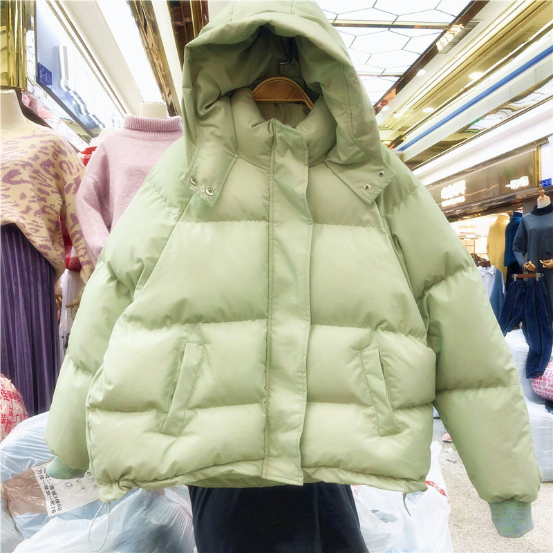 Womens Parka Casual Outwear Autumn Winter Oversized Jacket Hooded Coat Women Fashion Cotton Parkas Female 200928