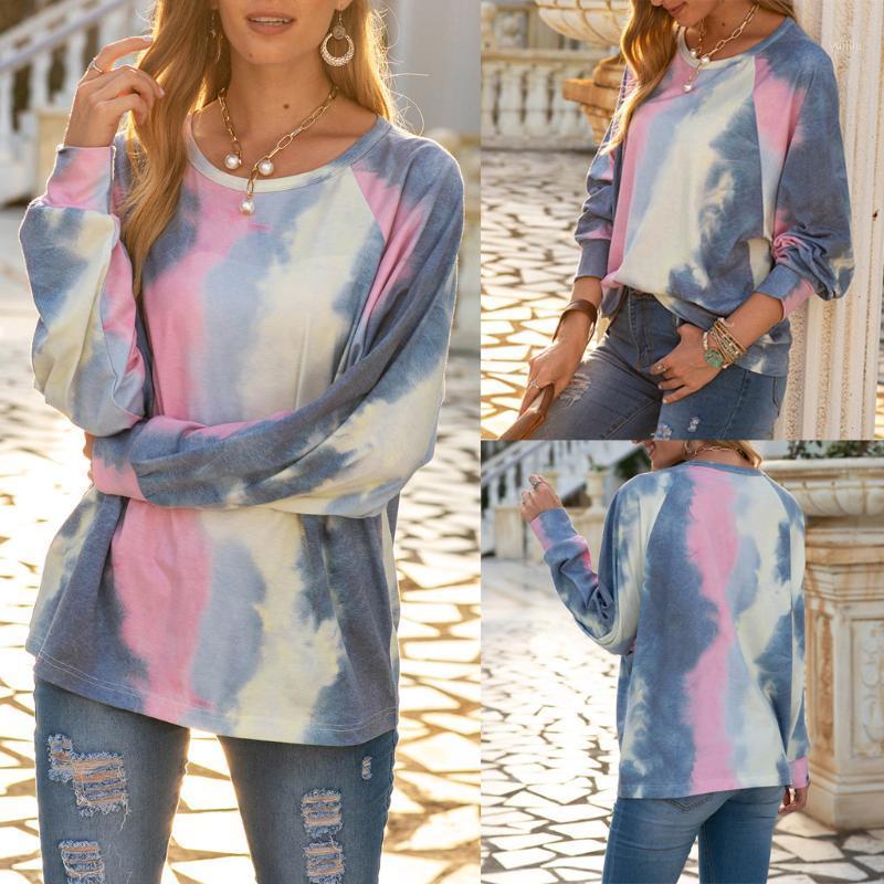 2020 women's new style Fashion round neck pullover tie-dye printing long-sleeved sweater top Elegant casual fashion best-selling1
2020 women's new style Fashion round neck pullover tie-dye printing long-sleeved sweater top Elegant casual fashion best-selling1