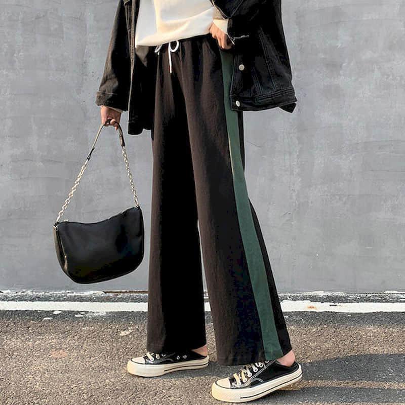 Sweatpants Cotton loose casual all-match trousers women's autumn new style plus velvet thickening student high waist slim pants, Black
Sweatpants Cotton loose casual all-match trousers women's autumn new style plus velvet thickening student high waist slim pants, Black