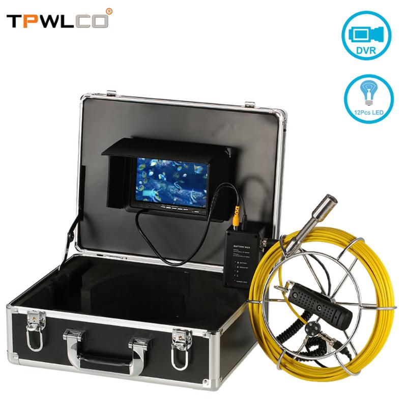 7inch LCD Monitor Sewer Inspection Video Camera with Free 8GB TF Card Used For Underground Pipe Drain Endoscope Inspection
7inch LCD Monitor Sewer Inspection Video Camera with Free 8GB TF Card Used For Underground Pipe Drain Endoscope Inspection