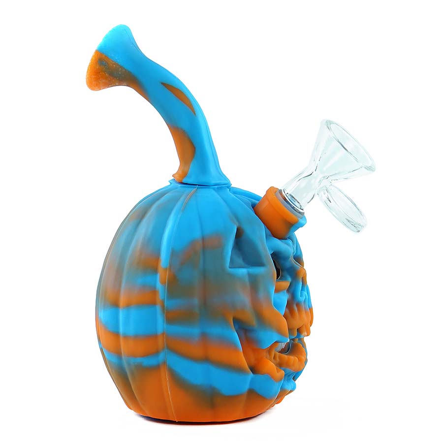 6" Halloween pumpkin water pipe glass smoking pipe glass bong food grade Silicone Water Pipes hookah shisha Dab Rig Recycler
6" Halloween pumpkin water pipe glass smoking pipe glass bong food grade Silicone Water Pipes hookah shisha Dab Rig Recycler