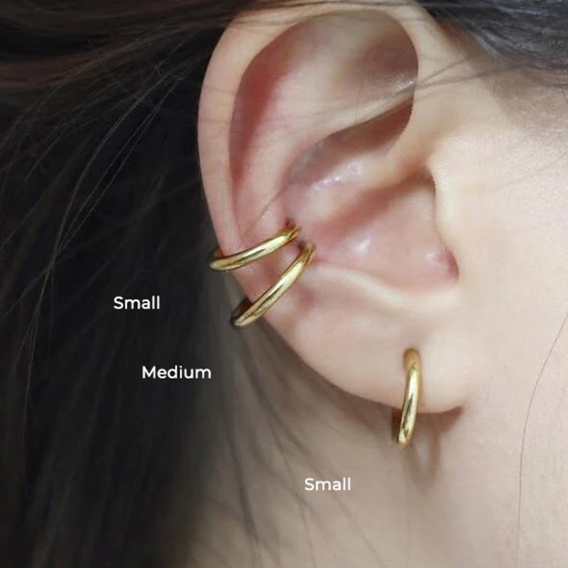 Februaryfrost Brand 5PCS Unisex Punk Clip on Earring Without Piercing No Hole Fake Body Nose Lip Hoop Rings Body Jewelry Earrings for Women
Februaryfrost Brand 5PCS Unisex Punk Clip on Earring Without Piercing No Hole Fake Body Nose Lip Hoop Rings Body Jewelry Earrings for Women