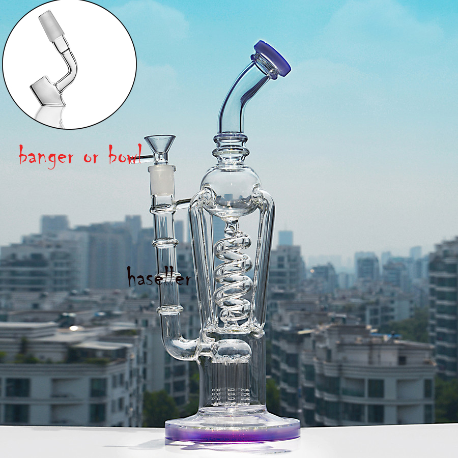 12.5 inchs Freezable Bong Recycler Dab Rigs Percolator Glass Water Pipes Thick Glass Water Bongs Tobacco Smoke Pipe Hookahs With 14mm banger
12.5 inchs Freezable Bong Recycler Dab Rigs Percolator Glass Water Pipes Thick Glass Water Bongs Tobacco Smoke Pipe Hookahs With 14mm banger