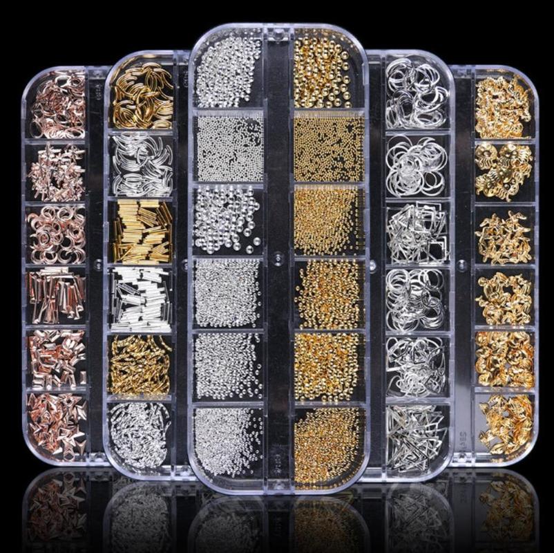 12 size / shape 1 Box Nail Metal Rivets Charms 3D Nail Art Decoration Rivet Beads, Metal Patch, Art Accessories
12 size / shape 1 Box Nail Metal Rivets Charms 3D Nail Art Decoration Rivet Beads, Metal Patch, Art Accessories