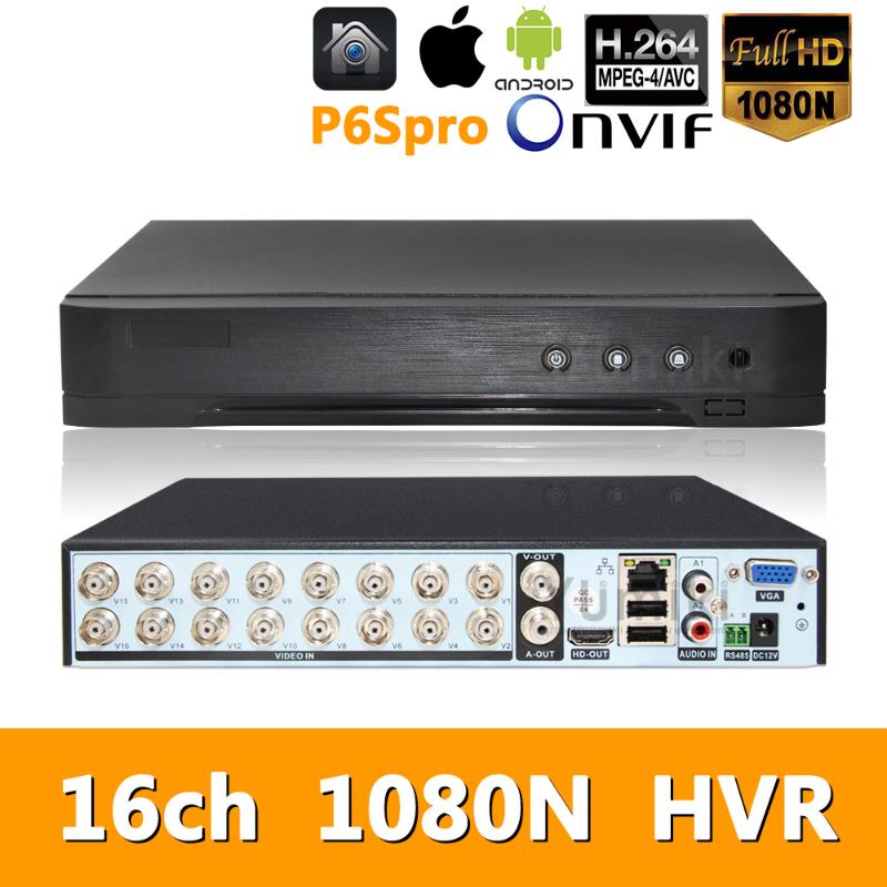 5in1 16ch*1080N AHD HVR Surveillance Security CCTV Video Recorder HybridDVR For1080P/720P Analog AHD CVI TVI IP camera P6SPRO
5in1 16ch*1080N AHD HVR Surveillance Security CCTV Video Recorder HybridDVR For1080P/720P Analog AHD CVI TVI IP camera P6SPRO