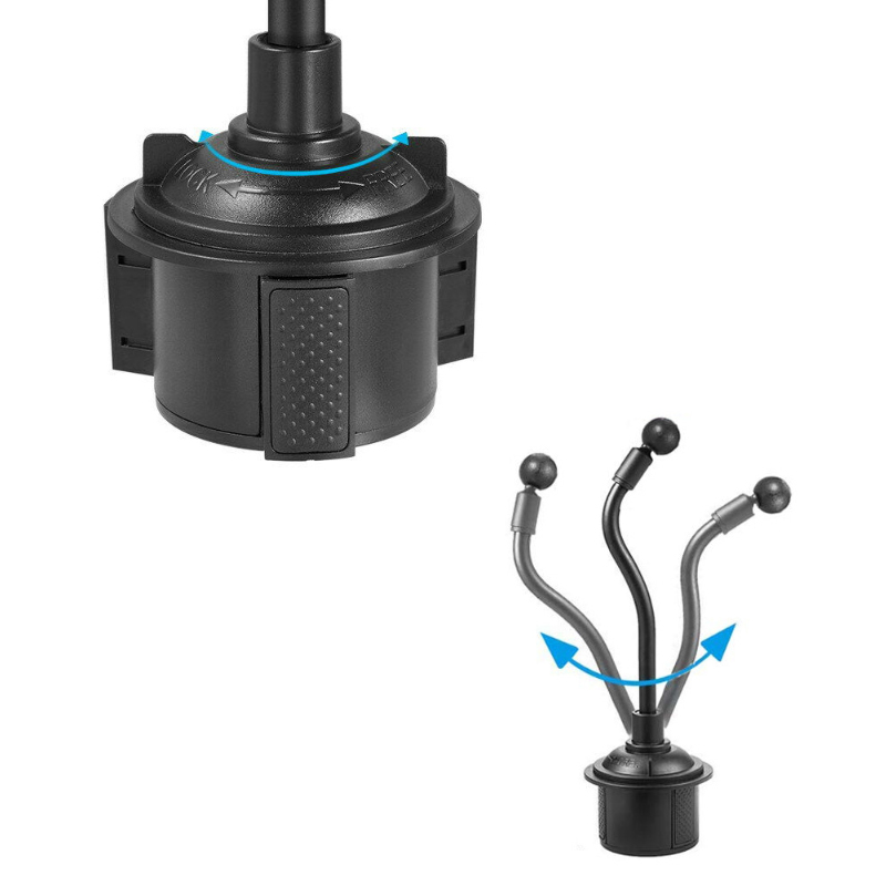 Magnetic Suction Car Cup Holder Phone Mount Adjustable Gooseneck Cell Phone Holder Stands Supports Smartphones Voiture